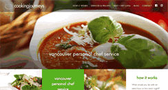Desktop Screenshot of cookingjourneys.ca